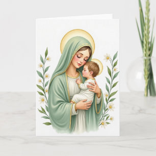 Mother And Child Love Card