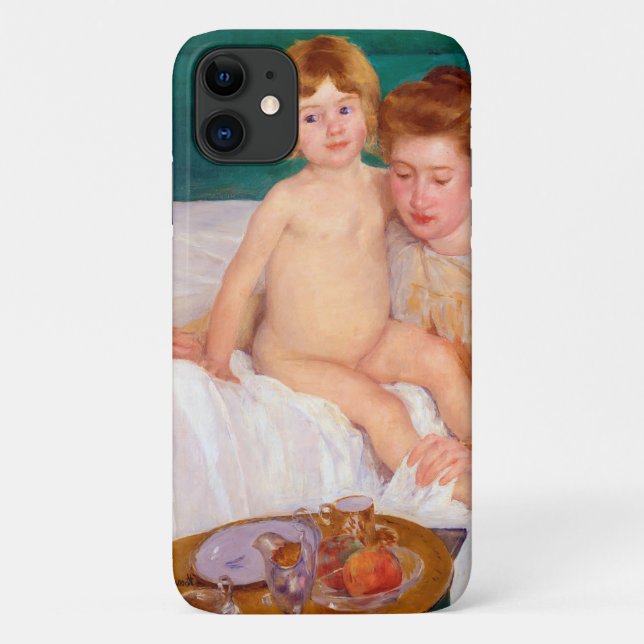 Mother and Child, Mary Cassatt Case-Mate iPhone Case (Back)