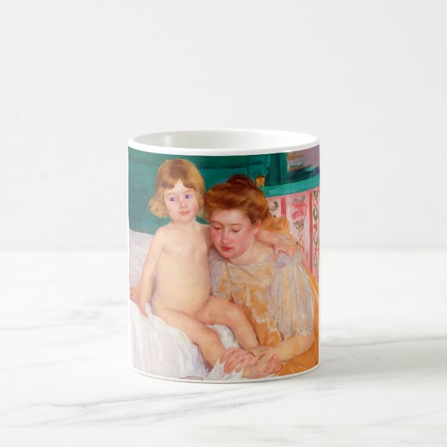 Mother and Child, Mary Cassatt Coffee Mug (Center)