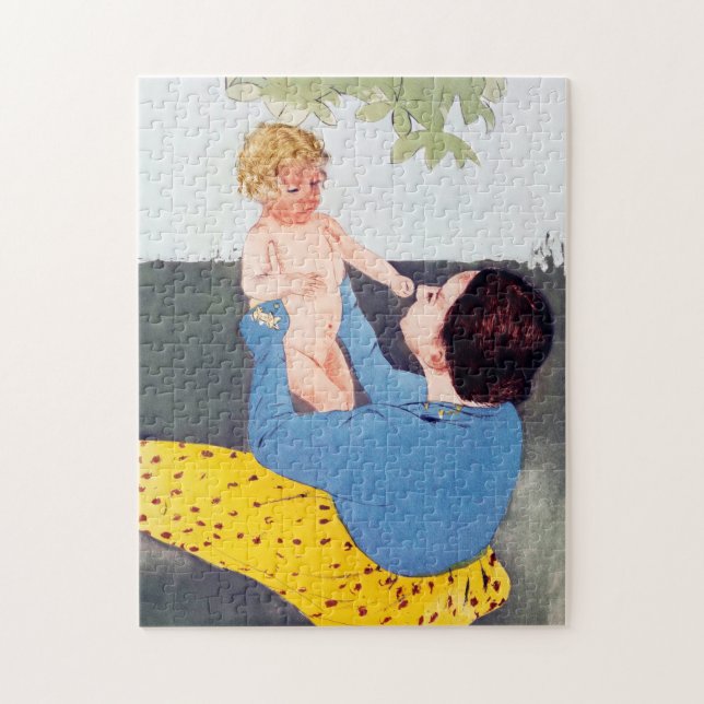 Mother and Child, Mary Cassatt Jigsaw Puzzle (Vertical)