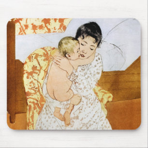 Mother and Child, Mary Cassatt Mouse Mat
