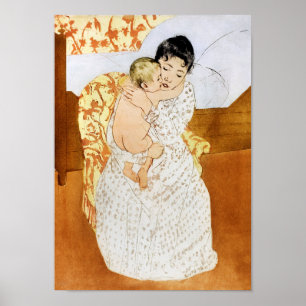 Mother and Child, Mary Cassatt Poster