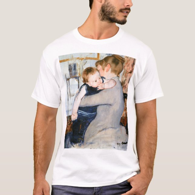 Mother and Child, Mary Cassatt T-Shirt (Front)