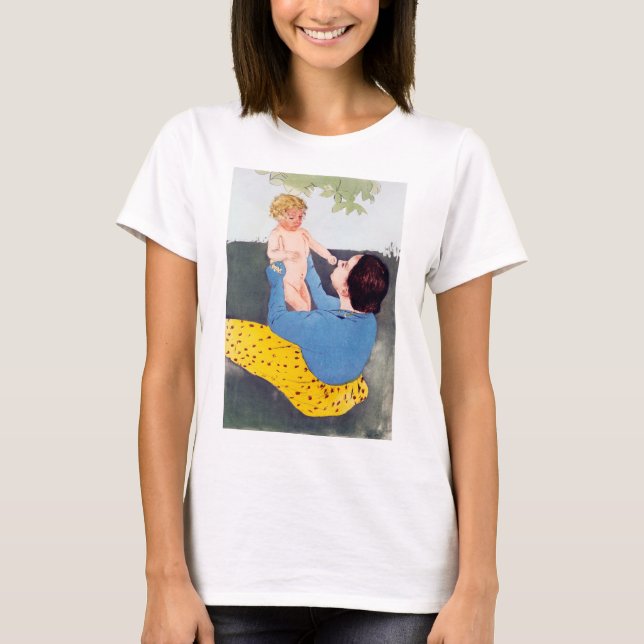 Mother and Child, Mary Cassatt T-Shirt (Front)