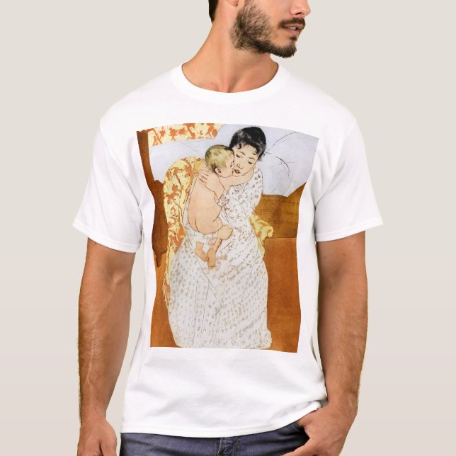 Mother and Child, Mary Cassatt T-Shirt (Front)