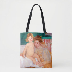 Mother and Child, Mary Cassatt Tote Bag