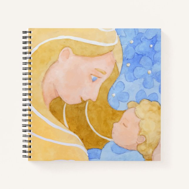 Mother and Child Mother's Day | Notebook (Front)