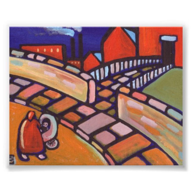 (Mother and child photo print) Print (Front)