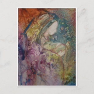 "Mother And Child" Postcard