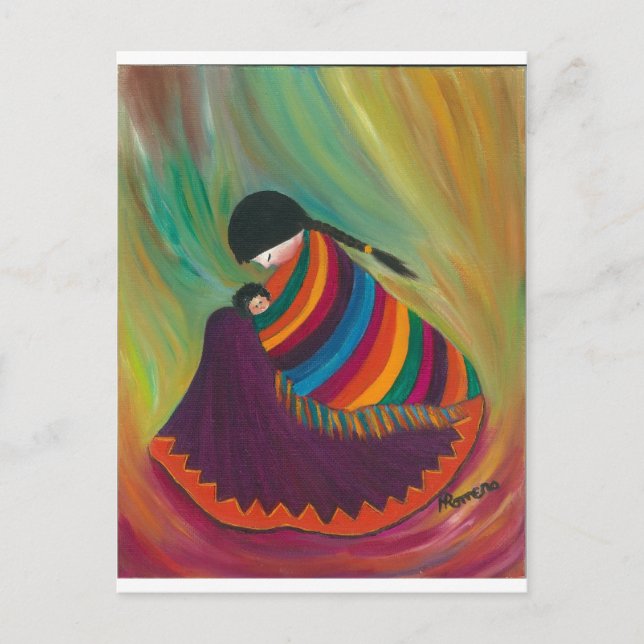 Mother and Child Postcard (Front)