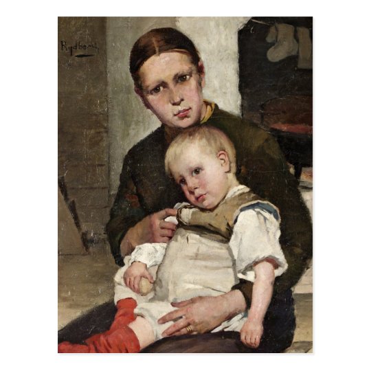 Mother and Child Postcard