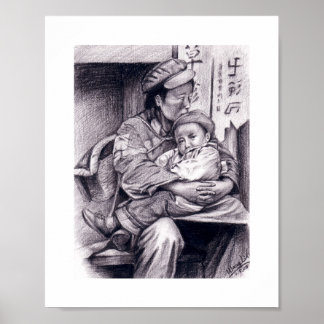 Mother and Child Poster