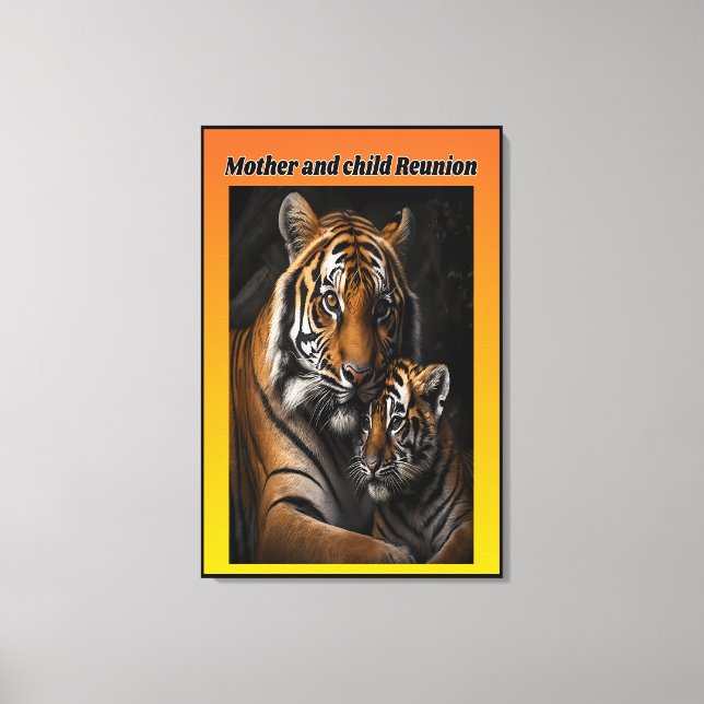 Mother and Child Reunion Canvas Print (Front)