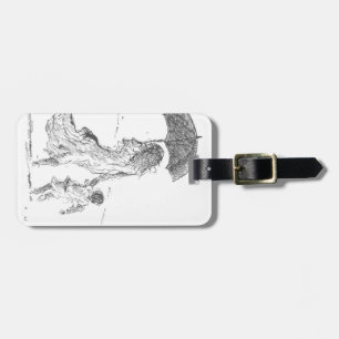 Mother and Child Sri Lanka Luggage Tag