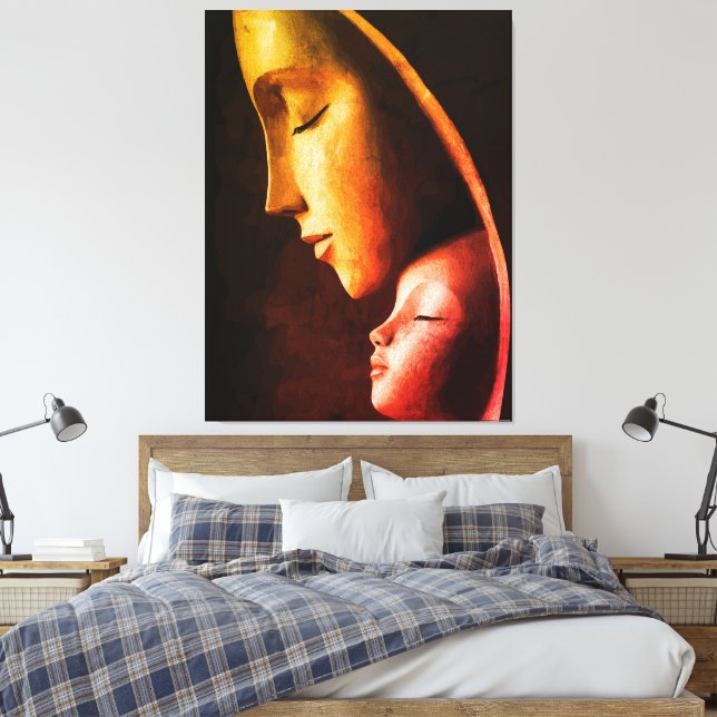 Mother and Child Wall Art (Insitu(Bedroom))
