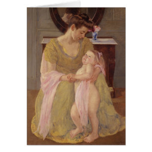 Mother and Child with a Rose Scarf 1908
