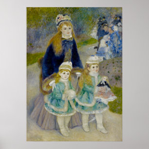 Mother and Children - Renoir Poster