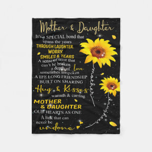 Mother And Daughter Blanket You Are My SunShine