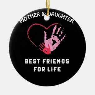 MOTHER AND DAUGHTER CERAMIC TREE DECORATION