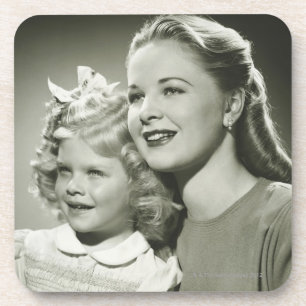 Mother and Daughter Coaster