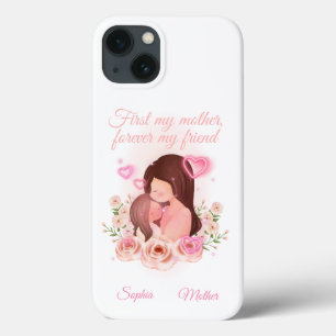 Mother and Daughter, Custom Names iPhone 13 Case