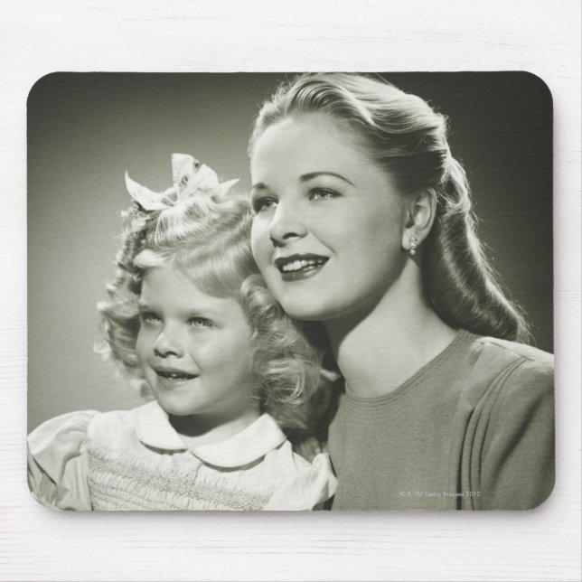 Mother and Daughter Mouse Mat (Front)