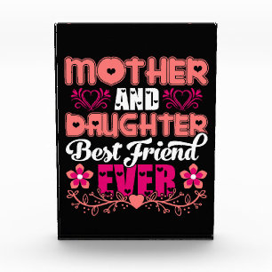 Mother and Daughter Quote Photo Block