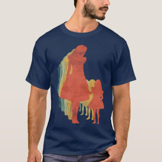 Mother and daughter Retro Vintage Colour gift T-Shirt