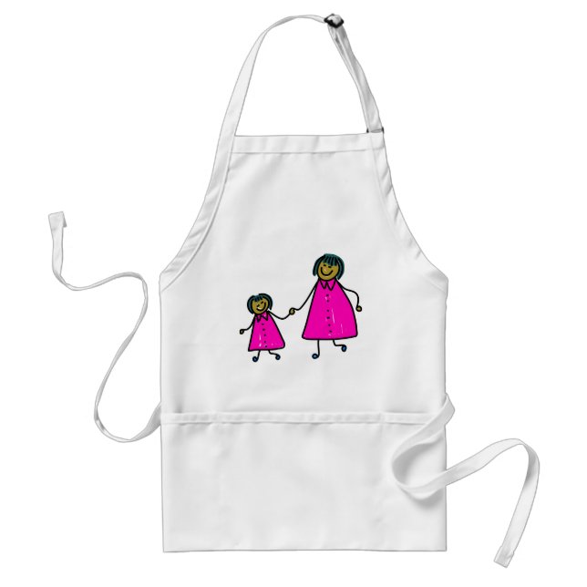 Mother And Daughter Standard Apron (Front)