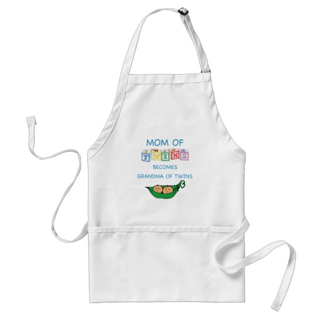 Mother and Grandmother of Twins Standard Apron (Front)