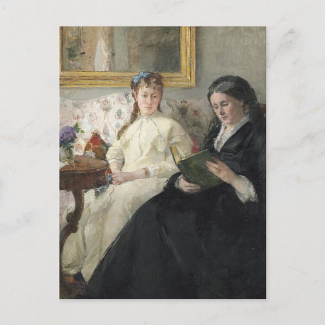 Mother and Sister of the Artist | Berthe Morisot Postcard (Front)