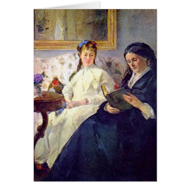 Mother and sister of the artist by Berthe Morisot (Front)