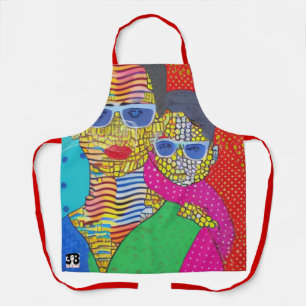 Mother and Son Apron