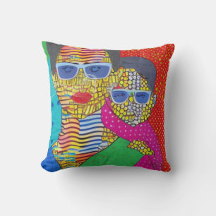 Mother and Son Cushion