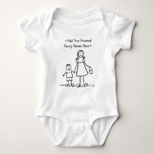 Mother and Son Custom Family Mummy and Me Shirt