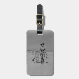 Mother and Son Luggage Tag