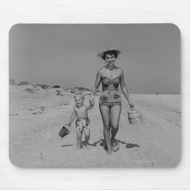 Mother and Son Mouse Mat (Front)