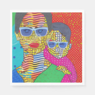 Mother and Son Napkin