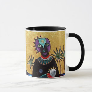 Mother and Sun by Gregory Gallo Mug