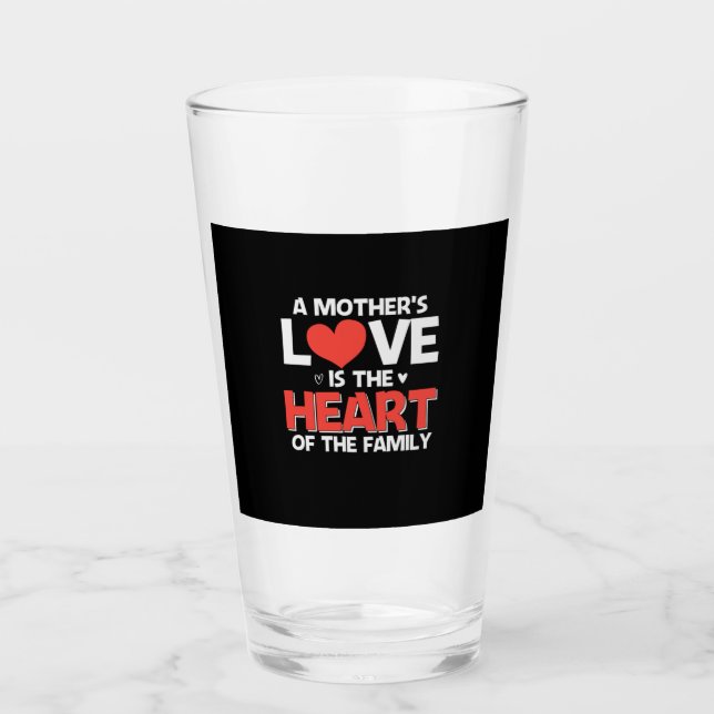 Mother Art A Mother's Love Glass (Front)