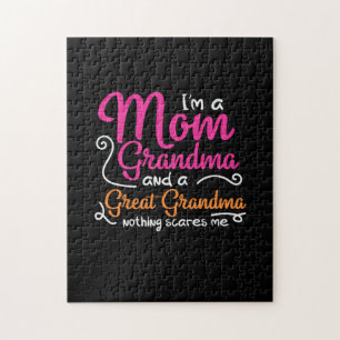 Mother Art A Mum And A Great Grandma Jigsaw Puzzle