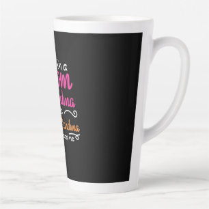 Mother Art A Mum And A Great Grandma Latte Mug