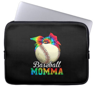 Mother Art Baseball Momma Birthday Laptop Sleeve
