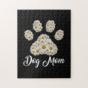 Mother Art Best Dog Mum Ever Birthday Jigsaw Puzzle