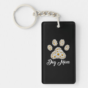 Mother Art Best Dog Mum Ever Birthday Key Ring