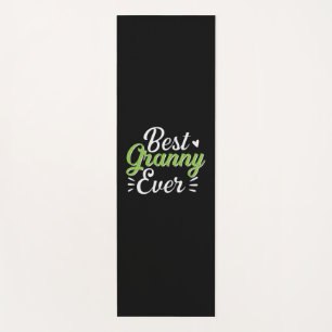Mother Art Best Granny Ever Yoga Mat