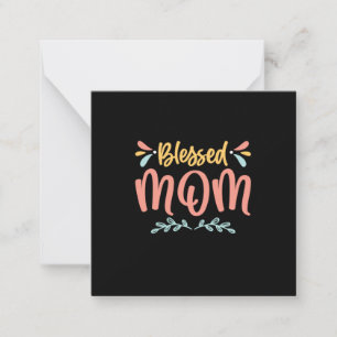 Mother Art Blessed Mum Card