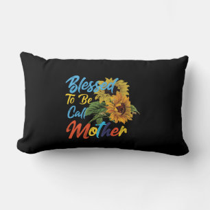 Mother Art Blessed To Be Call Mother Lumbar Cushion