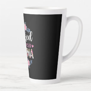 Mother Art Blessed To Be Called Gamma Birthday Latte Mug