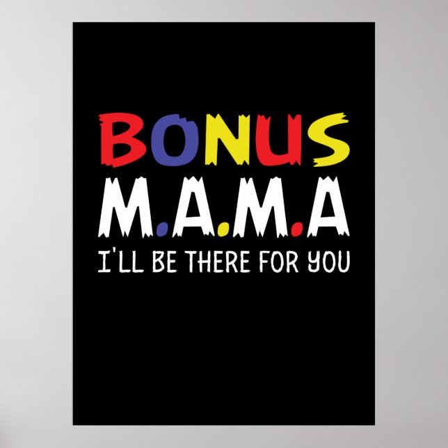 Mother Art Bonus Mama Poster (Front)